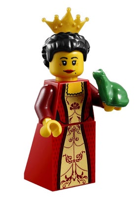 Lego Minifigures, Flere til Castle serien: 

cas469 Dronning med frø  50kr. 
cas019 Majisto Wizard  