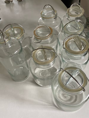 Andet, Opbevaringsglas, Ole palsby, Opbevaring glas for Ole palsby sælges. De alle. Der er ingen skå