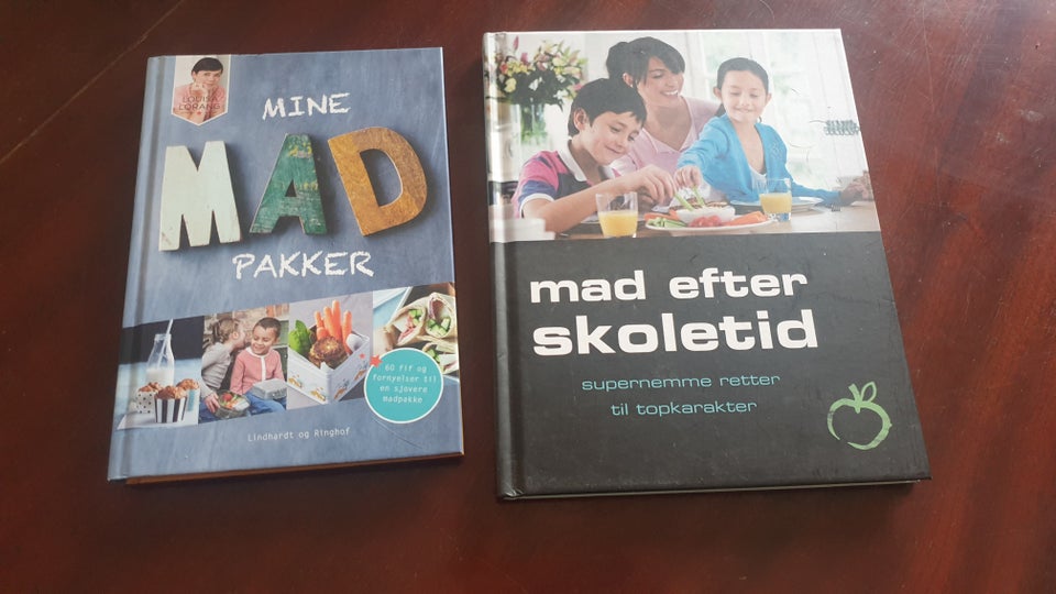Div bøger om mad til børn, Div, emne: familie og børn