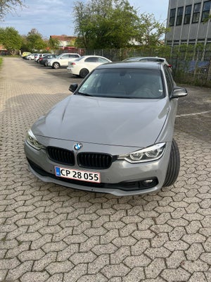 BMW 318d, 2,0 aut., Diesel, aut. 2015, km 231000, blå, klimaanlæg, aircondition, ABS, airbag, 4-dørs