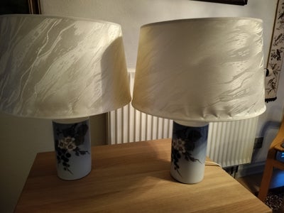 Lampe, Royal Copenh, Sælges 4 stk Royal Copenhagen lamper med forskellige motiver 

Skærme kan udski