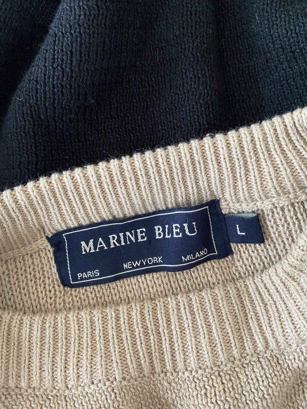 ledningsfri bronze Dominerende Sweater, Marine Bleu, str. L – dba.dk – Køb og Salg af Nyt og Brugt