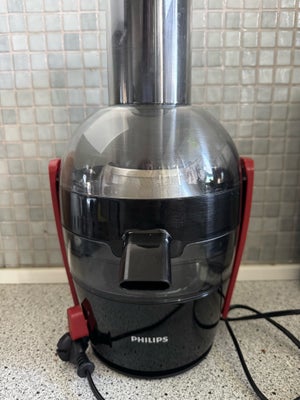 juicier saftpresser , philips, brugt lid