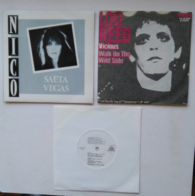 Single, Velvet Underground, Nico  ,  Lou Reed, tre singler 
En italiensk med en live-optagelse af Ve