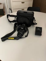 Nikon D3100, spejlrefleks, 14,2 megapixels