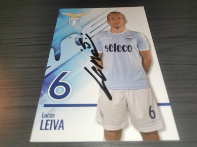 Autografer, Lucas Leiva autograf Lazio, Sender gerne med dao eller kan afhentes på Amager

Se mine a