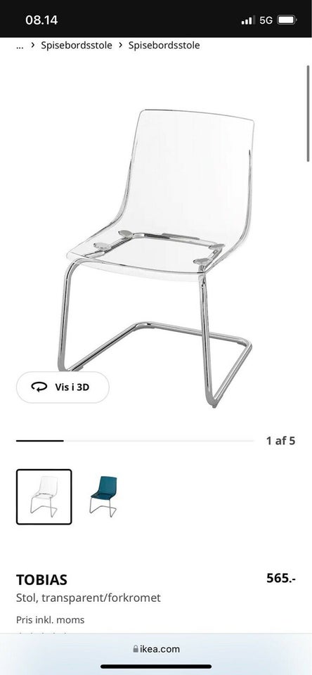 Stol-på-stol, Ikea