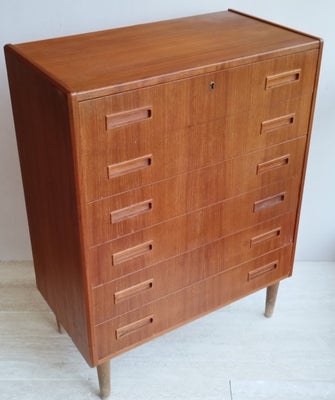 Kommode, Børge Seindal 
Vintage Dansk Design 
Midcentury og moderne 
Flot Teak 
Fin gave ide  
Ca må