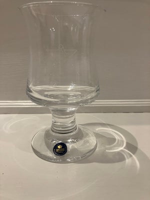 Glas, Skibsglas med frimurersymbol, Royal Copenhagen, Ølglas i Skibsglas-serien med frimurersymbol

