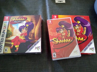 Shantae og Shantae riskys revenge, Nintendo Switch, adventure, Æsken til Shantae er åbnet, men ikke 