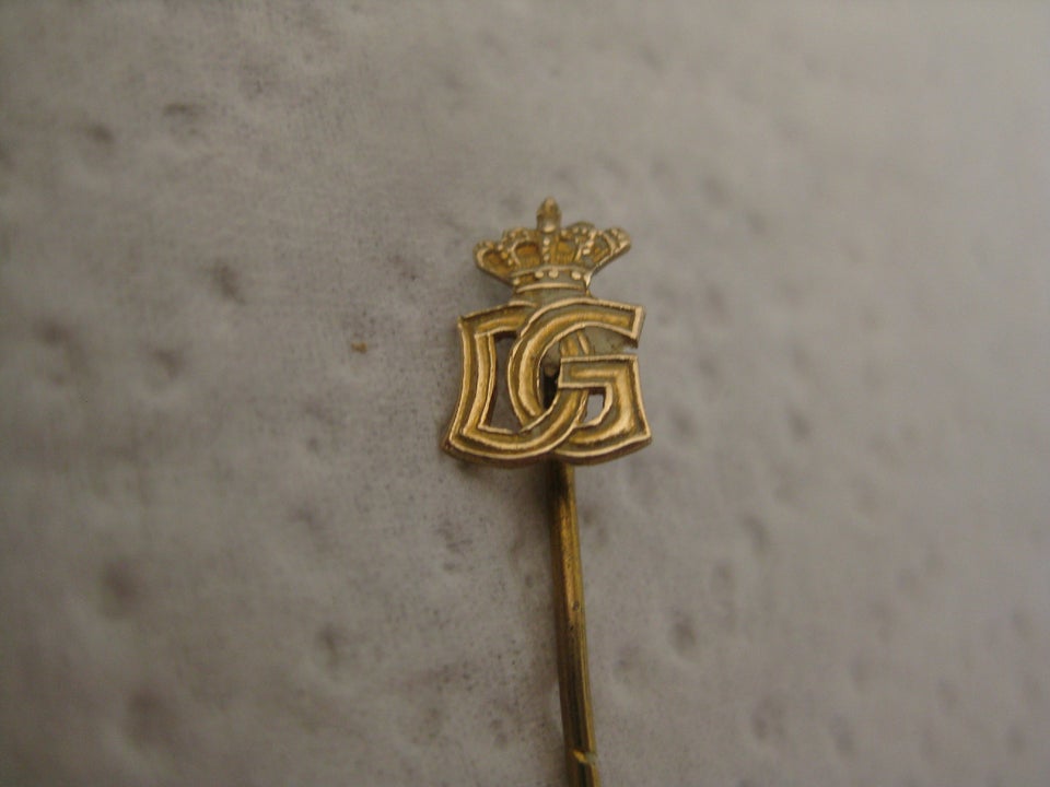 Emblemer, GARDER DG NÅL 585 guld