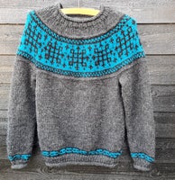 Sweater, Håndstrikket, str. M
