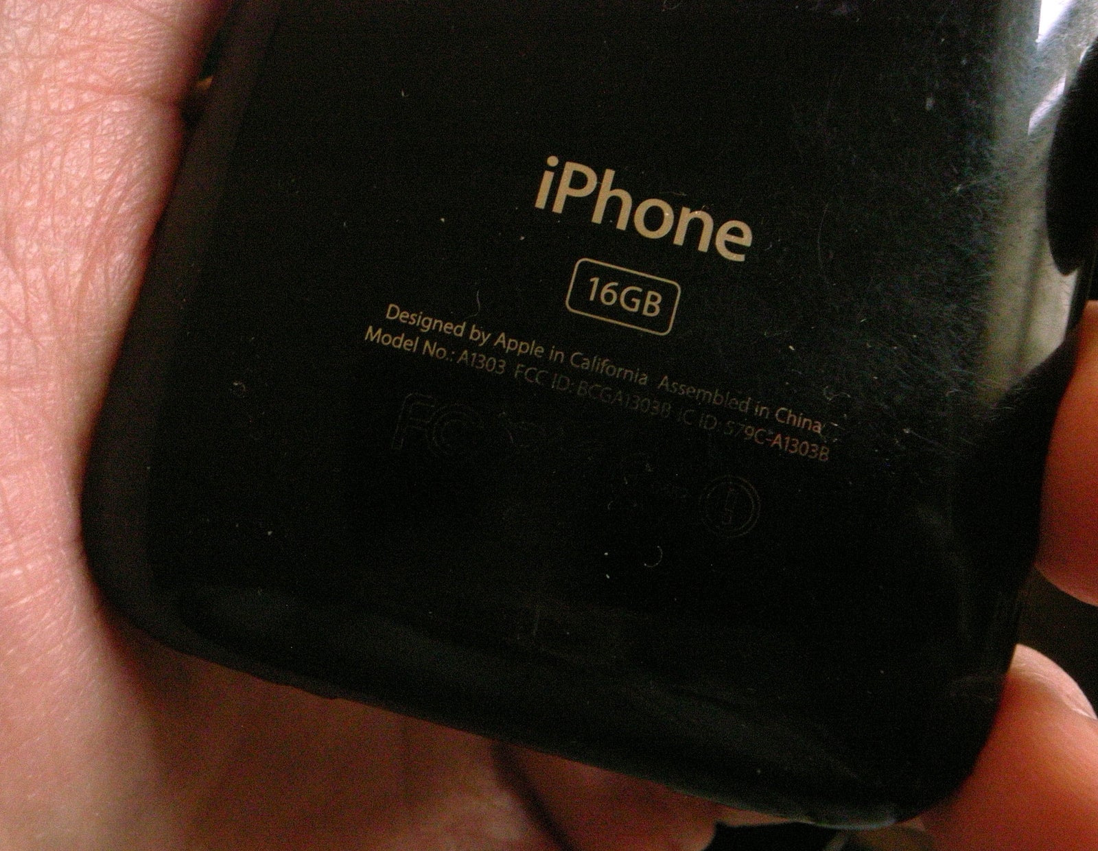 iPhone 3G, 16 GB, sort