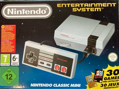 Nintendo NES, Nintendo NES Classic Mini, Perfekt, I perfekt stand i kasse. Udgået af produktion. 

M