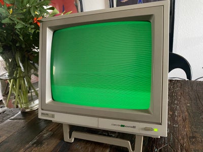 tilbehør, Philips Computer Monitor 80 (Philips BM7502) Flot stand. Med grøn skærm. Original støttefo