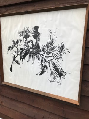 Tryk, Bjørn wiinblad, Stort flot billede fra Bjørn wiinblad 
Klassisk sort streg 



Højden  62 cm 

