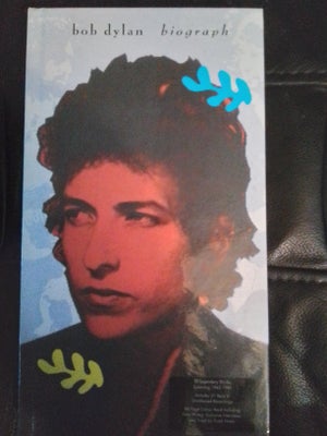 Bob Dylan: Bob Dylan biograph 3 cd og bog, pop, Boks med bog og 3 cd'er på engelsk. Se også mine and