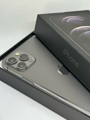 iPhone 12 Pro, 128 GB, grå, God, iPhone 12 Pro til salg i København. Skærmen er krystalklar, ingen p