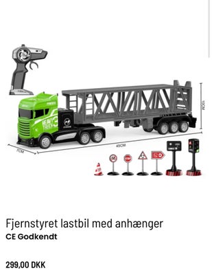 Fjernstyret lastbil med anhænger , fjernstyret, Fjernstyret lastbil med anhænger

Kæmpe stor og supe