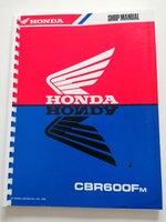 Honda CBR600F Værkstedsbog