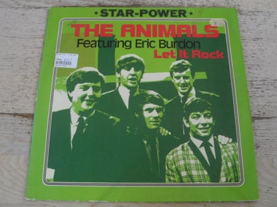 LP, ANIMALS FEATURING ERIC BURDON, LET IT ROCK, Rock, Printed in Germany 1973 INTERCORD Records 
INT