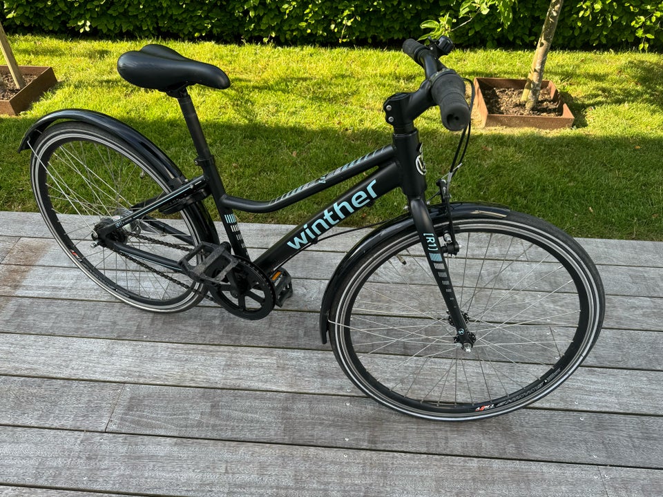 Unisex børnecykel, citybike, Winther