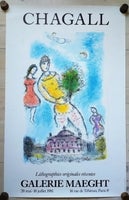 Udstillingsplakat, Chagall, motiv: Figurativt