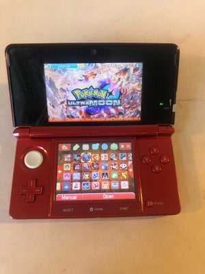 Nintendo 3DS, spillekonsol, God, Nintendo 3ds - Rød

Refurbised pris 1600-1700,-  sælges så vidt jeg