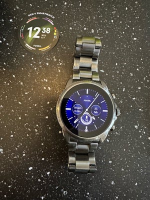 Smartwatch, Fossil, Fossil gen 6 smartwatch.
Brugt sporadisk i 6 måneder. Alt medfølger oplader, kas