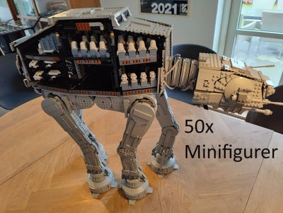 Lego Star Wars, AT-AT 75313 +41 minifigurer, AT-AT med fuld hær. 50 figurer  Inkl original kasse og 