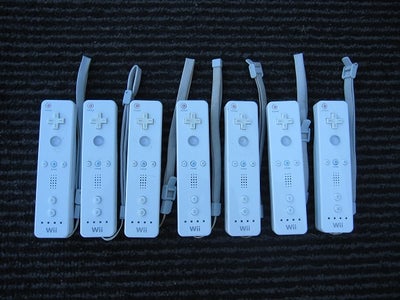 Nintendo Wii, Controller / remote "hvid" (original), Perfekt, 
- Original Wii "RVL-003"
- 132stk
hvi