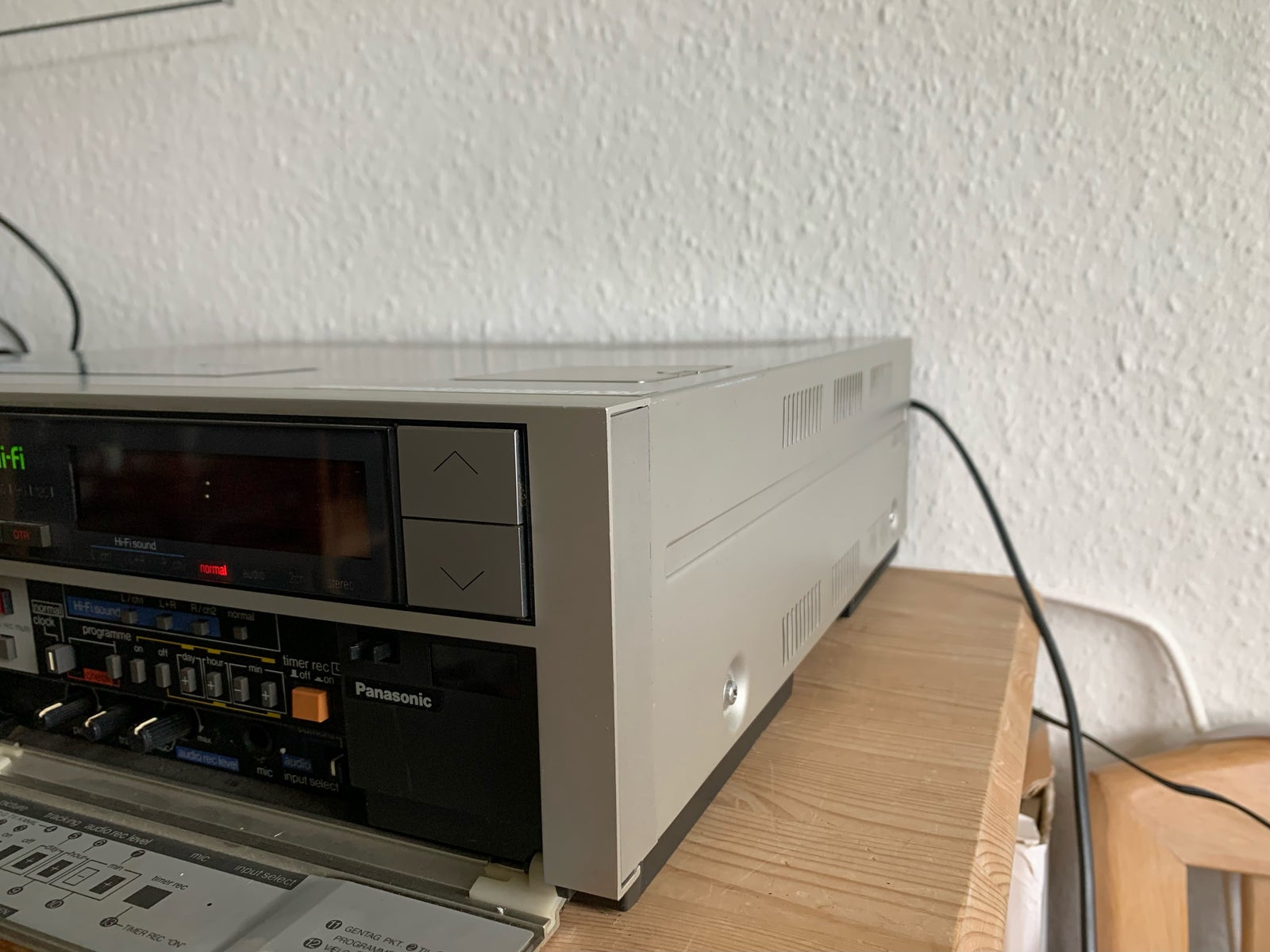 VHS videomaskine, Panasonic, NV850