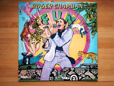 LP, Roger Chapman & The Shortlist, Hyenas Only Laugh For Fun, LP udgivet i 1986.
Genre: Classic Rock