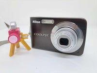 Nikon Coolpix S 210, 8,0 megapixels, 3 x optisk zoom