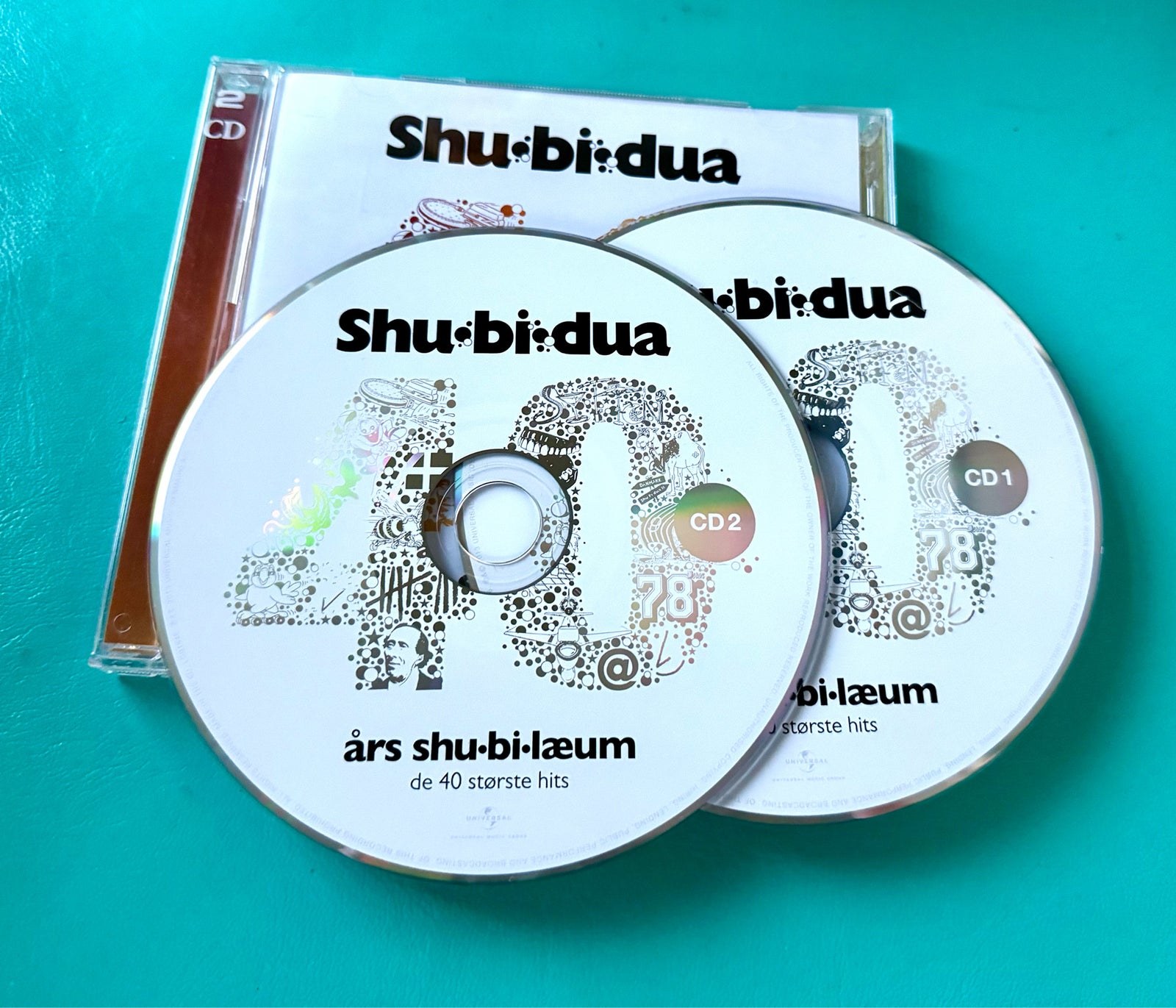 Shu-bi-dua (2CD): 40 års Shu-bi-læum, pop