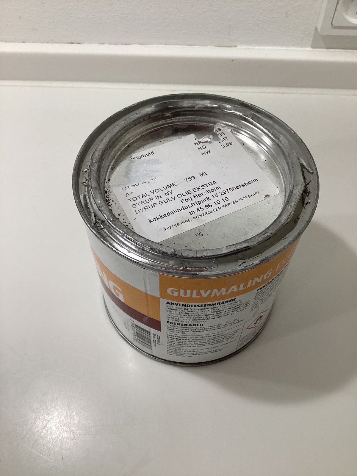 Gulvmaling, Dyrup, 0,40 liter