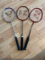 Badmintonketsjer, Victor, FZ Forza og Yonex