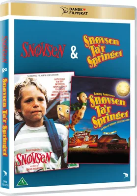 Snøvsen og Snøvsen Ta´r Springet, DVD, familiefilm, Dobbelt DVD-Box med de 2 Snøvsenfilm sælges

Per