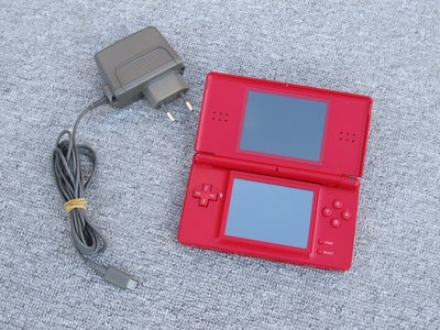 Nintendo DS Lite, USG-001, Perfekt, 

- Rød,
- Nintendo DS Lite i Super flot stand.
- Incl. original