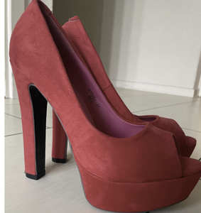 Røde - | DBA billige damesko og støvler