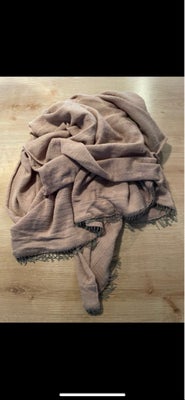 Tørklæde, Tørklæde, Gustav, str. 188x70,  Beige ,  Næsten som ny, Super fint og lækkert tørklæde i b