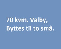 Valby, Andelslejlighed byttes, 2500