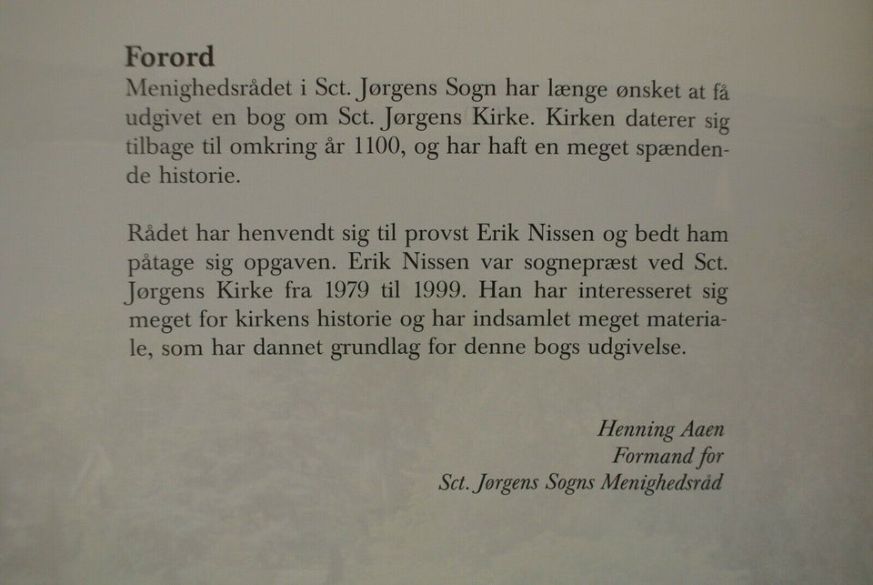 sct. jørgens kirkes historie, Af erik nissen, emne: