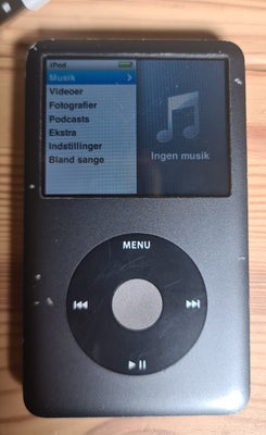 iPod, Classic 7. Generation , 160 GB, En fin iPod classic 7. Generation. Har en del ridser og brugss