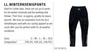 Cykeltøj, Assos Ll.winterKoenig Pants - XL