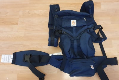 Bæresele, Omni 360, Ergobaby, Let brugt bæresele med vejrskjold fra Ergobaby. Fra dyr- og røgfrit hj