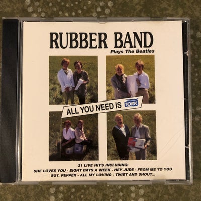 Rubber Band: All You Need Is TORK, pop, Promo CD - reklame for firmaet TORK.
CD’ er i nærmest som ny