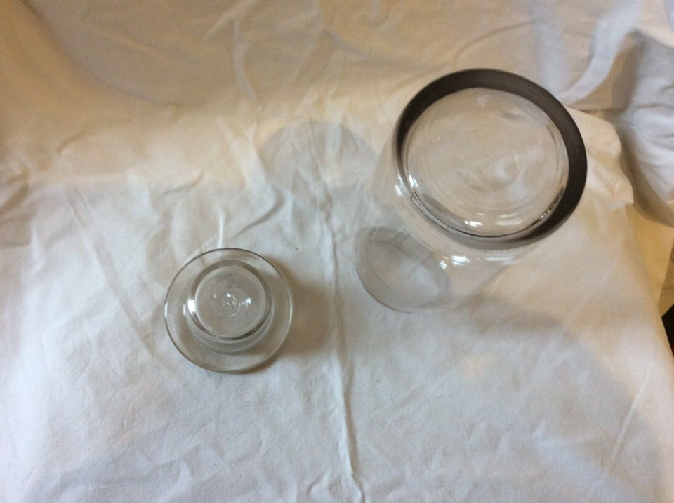 Glas, Apotekerglas med låg , Holmegaard