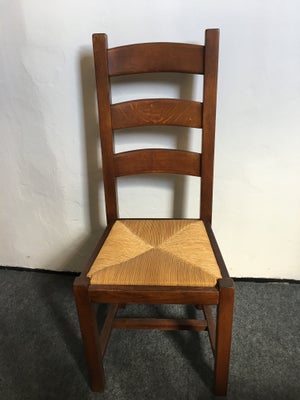 Spisebordsstol, mørk eg, SMW, 4 kvalitets stole med flet - aldrig brugt. Afhentes ved sælger