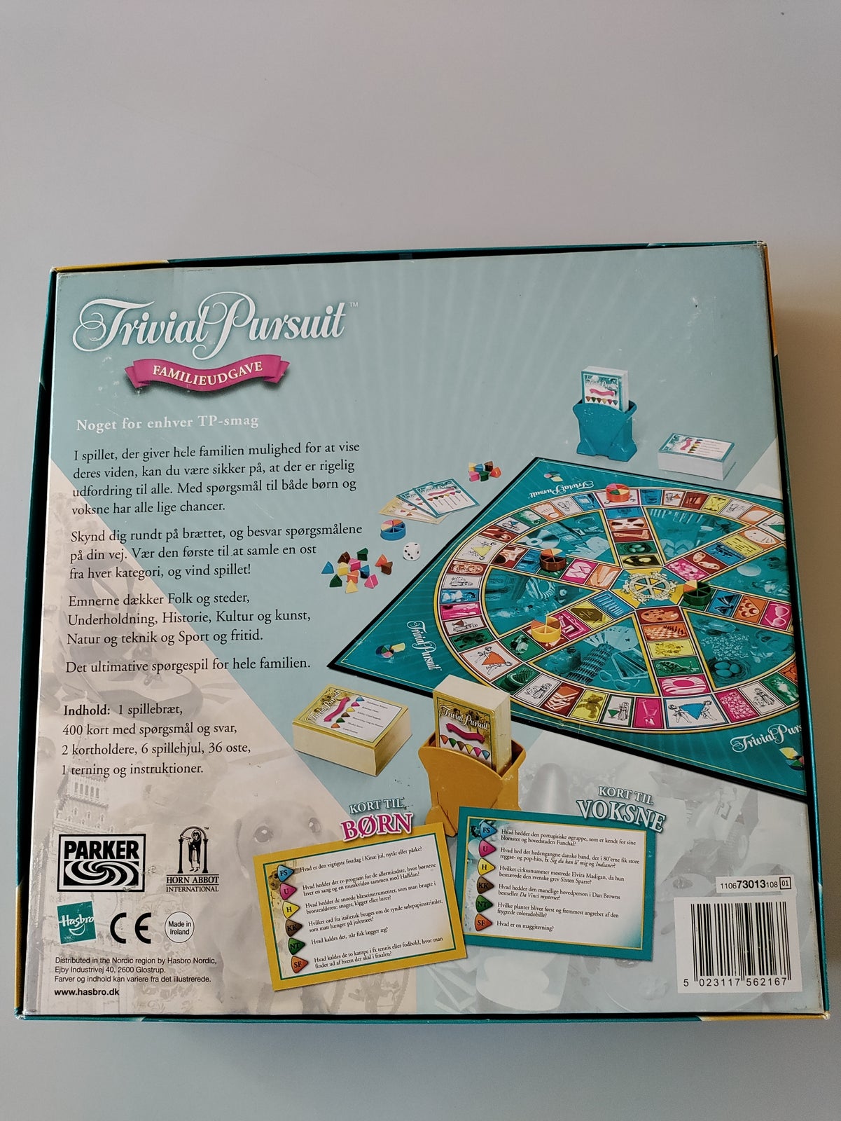 Trivial pursuit familieudgave, brætspil